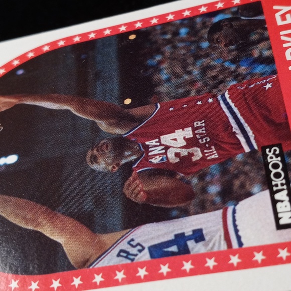 Set 2 NBA 1989 Charles Barkley Trading Card & 1994 Refractor Topps Trading Card - Picture 11 of 17